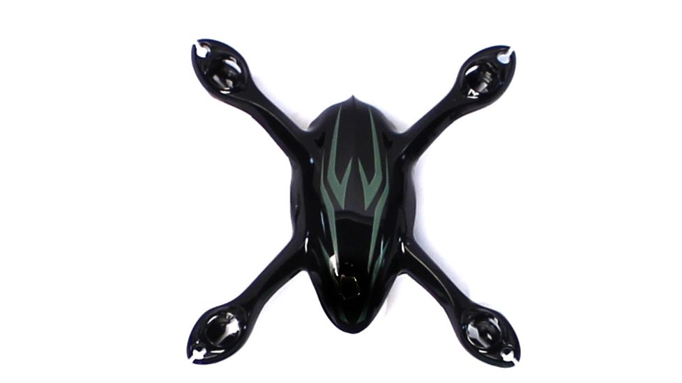 Hubsan Body Shell for H107 Quadcopter(Black/Green HICH107-A22