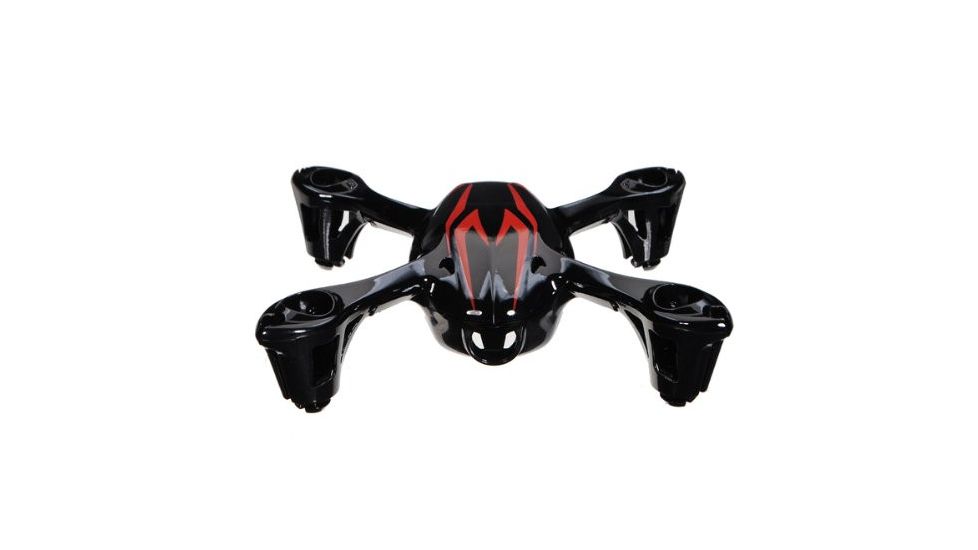 Hubsan Body Shell for H107 Quadcopter, Black/Red HICH107-A26