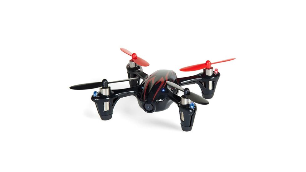 Hubsan X4 H107C Quadcopter, Black/Red HICH107CBR