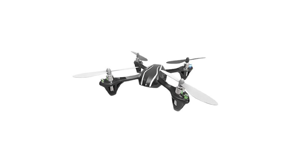 Hubsan X4 H107L Quadcopter, Black And White HICH107LBW