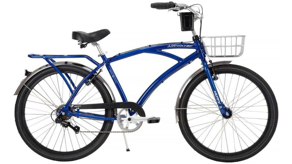 Huffy Airway 6-Speed Premium Cruiser Bike - Mens, Blue, 26in, 26061