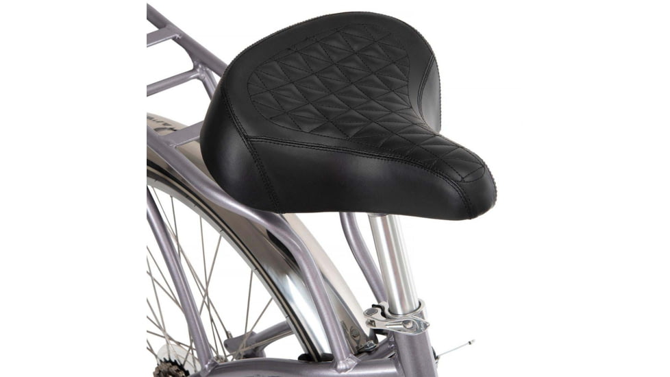 Huffy Airway 6-Speed Premium Cruiser Bike - Womens, Silver, 26in, 26031