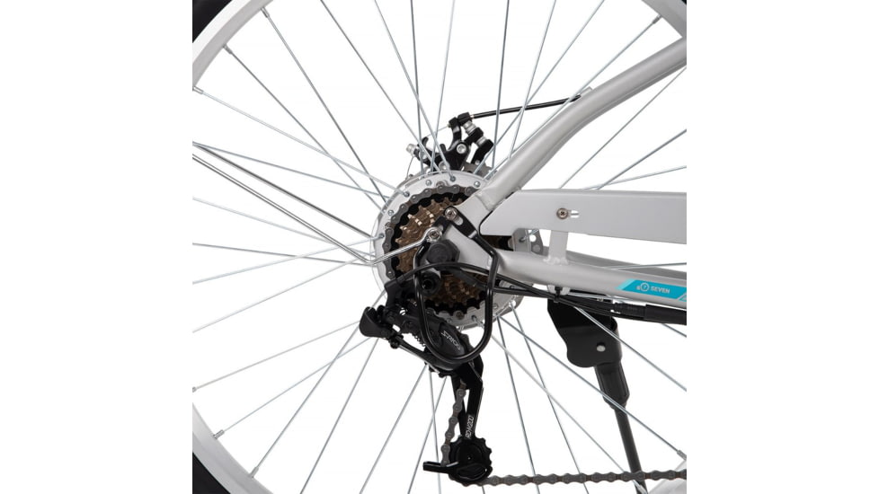 Huffy Everett Plus Elecrtic Bike-Womens, White, 27.5 inch, E4870