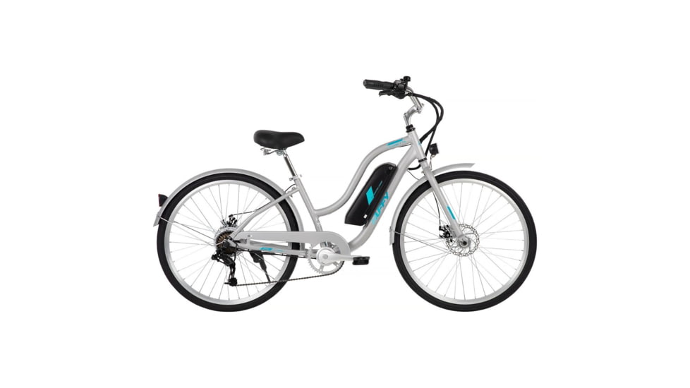 Huffy Everett Plus Elecrtic Bike-Womens, White, 27.5 inch, E4870