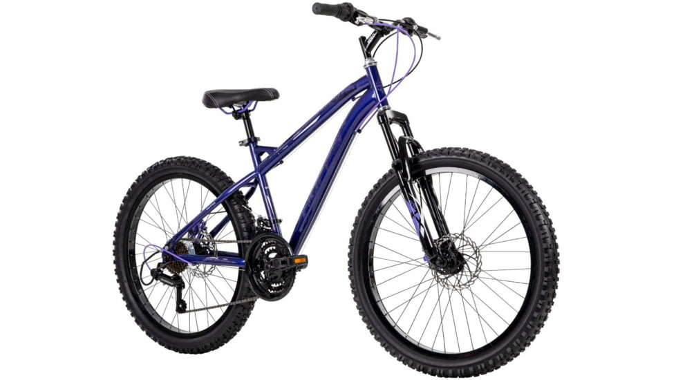 Huffy Extent Mountain Teens Bike - Girls, Purple, 24 in, 64350