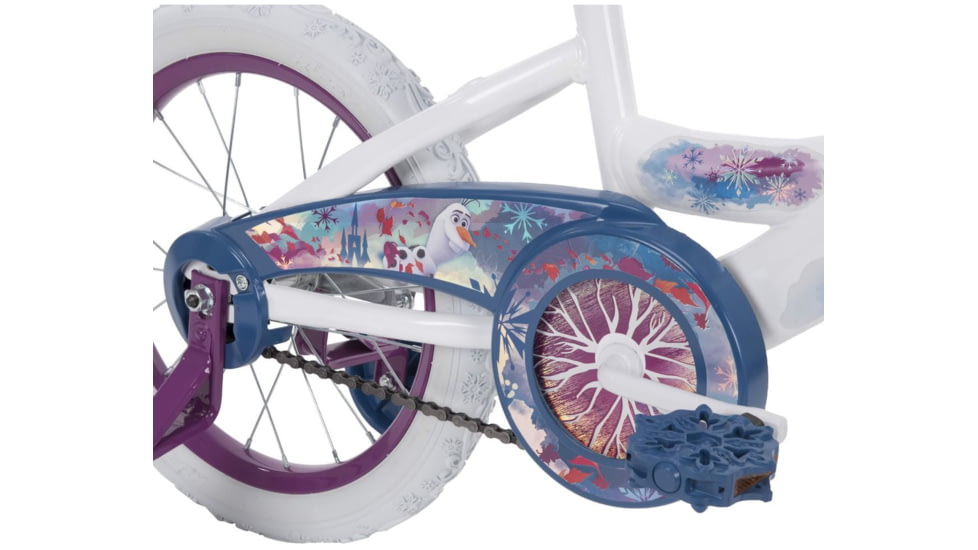 Huffy Frozen ll Kids Bike - Girls, Blue/Purple/White, 16 in, 21390