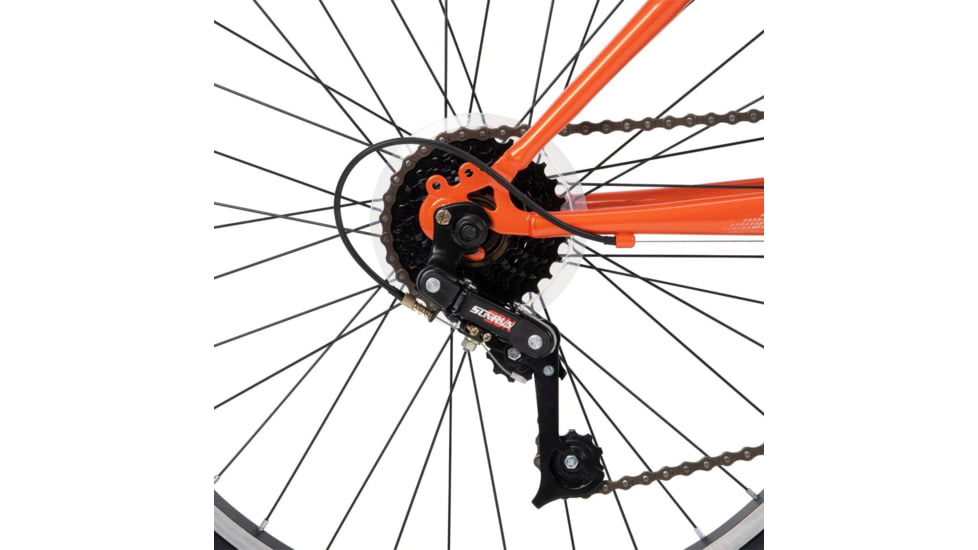 Huffy Incline Mountain Bike - Mens, Orange, 24 in, 24320