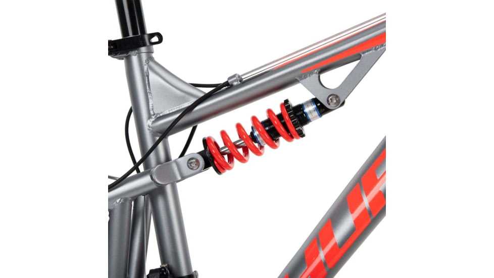 Huffy Marker Mountain Bike 21 Speed Bike - Mens, Silver/Orange, 24in, 24940