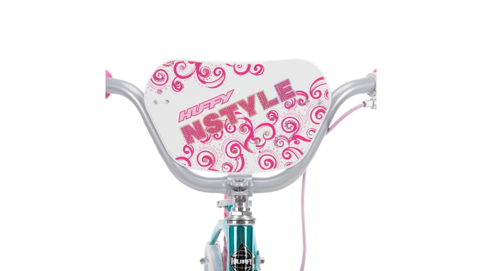Huffy Nstyle Kids Bike - Girls, Teal/Pink, 16in, 21830