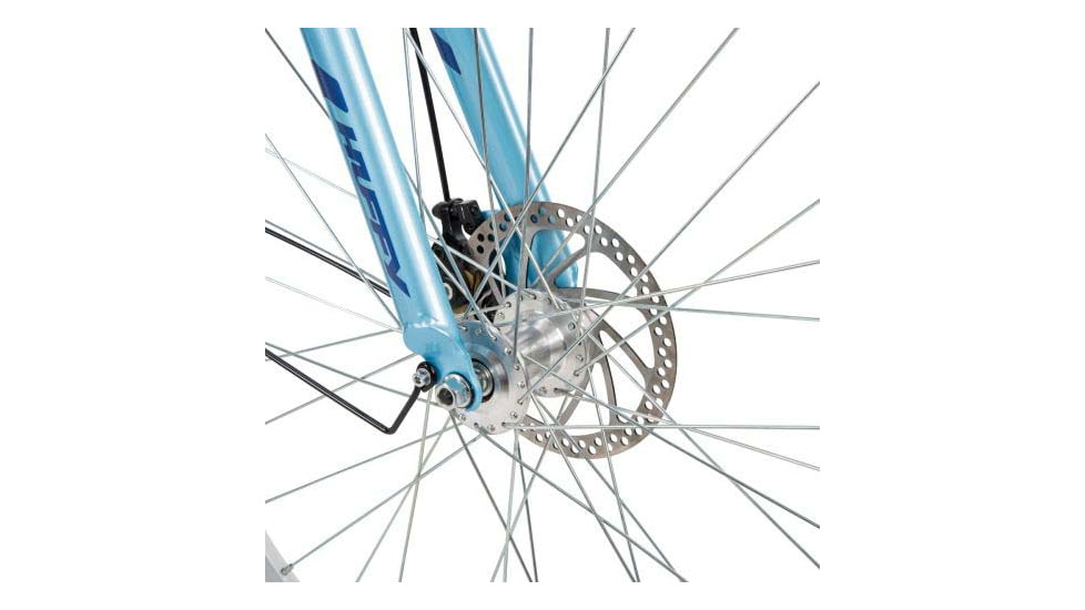 Huffy Parkside 7-Speed Electric Bicycles - Womens, 27.5 inch, Blue, E5871P7