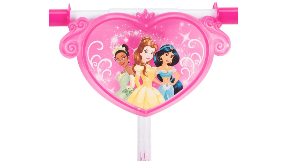 Huffy Princess Electro-Light 3WHL Preschool Kids Scooter - Girls, Pink/White, 28411