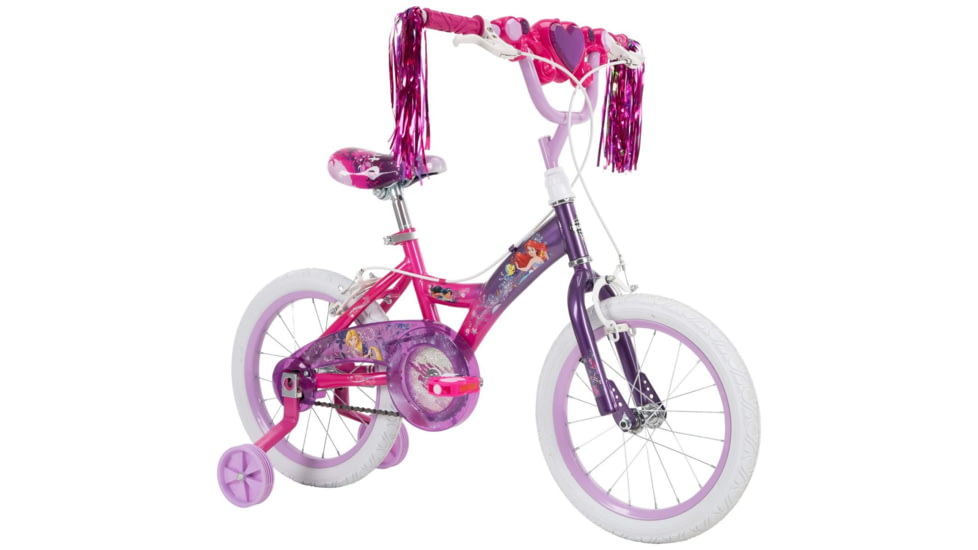 Huffy Princess Kids Bike - Girls, 16in Wheel, Purple, 71119