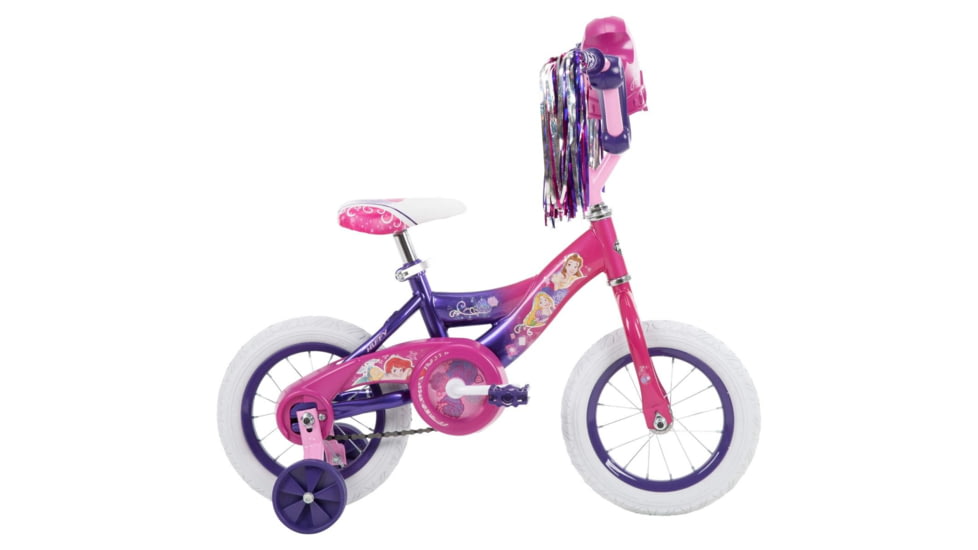 Huffy Princess Kids Bike - Girls, Pink/Purple, 12in, 22450