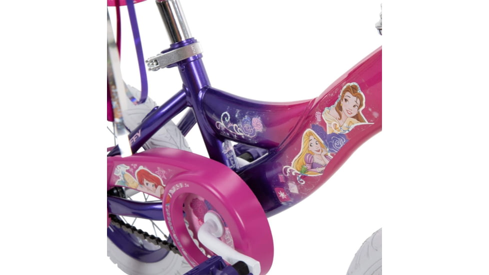 Huffy Princess Kids Bike - Girls, Pink/Purple, 12in, 22450