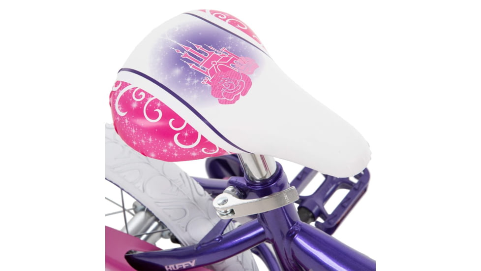 Huffy Princess Kids Bike - Girls, Pink/Purple, 12in, 22450