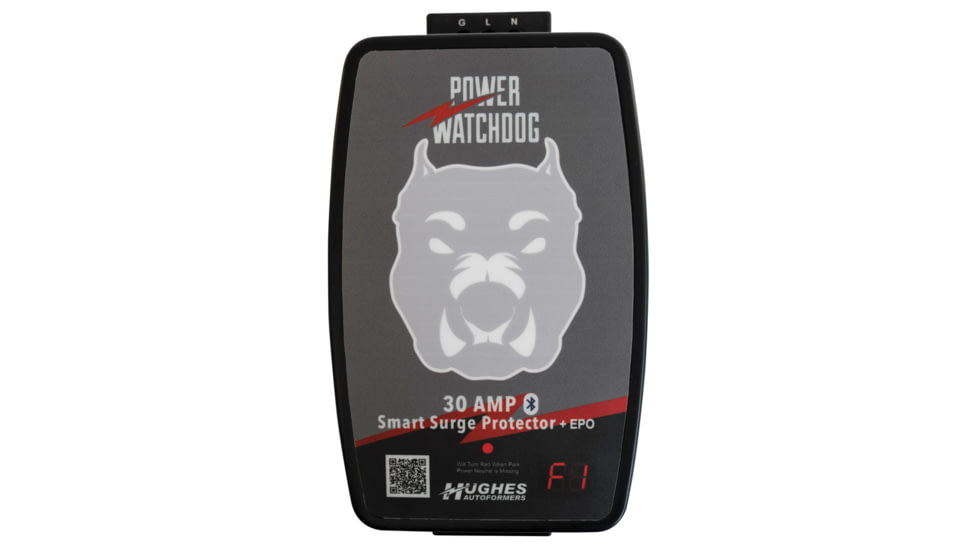 Hughes Autoformers Power Watchdog Smart Bluetooth Surge Protector Plus Epo With Auto Shutoff - 30 Amp Hardwire Version, PWD30-EPO-H