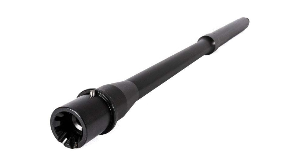 Hughes Ballistics 5.56 AR-15 USGI Profile Barrel, 16in, Government, Mid-length Gas System, 1-7 Twist, 1/2x28 Thread, Black Nitride, HB15USGI16556