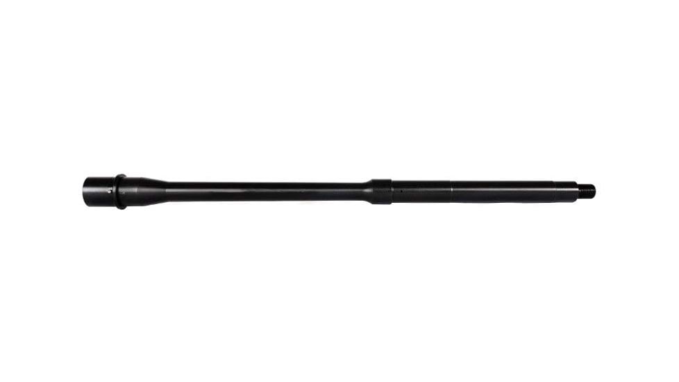 Hughes Ballistics 5.56 AR-15 USGI Profile Barrel, 16in, Government, Mid-length Gas System, 1-7 Twist, 1/2x28 Thread, Black Nitride, HB15USGI16556