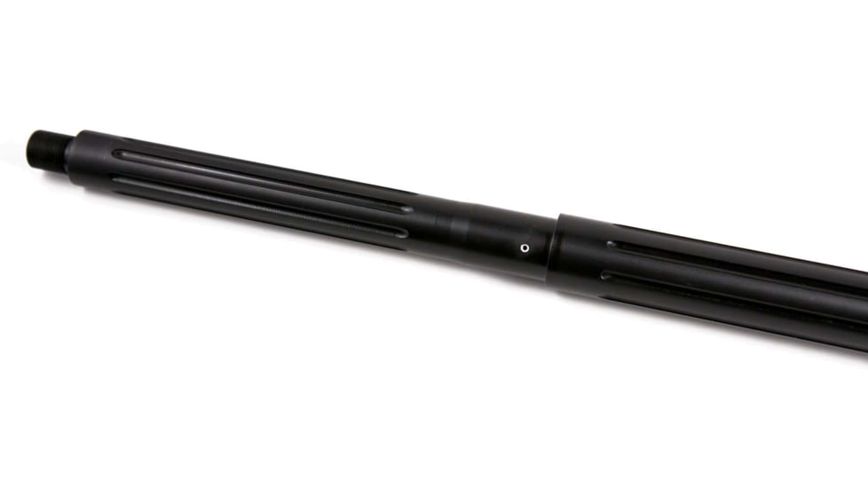 Hughes Ballistics 5.56 CMV Barrel, 16in, HBAR Fluted, Mid-Length, 1-7 Twist, 1/2x28 Thread, Black Nitride, HBHBAR16556F
