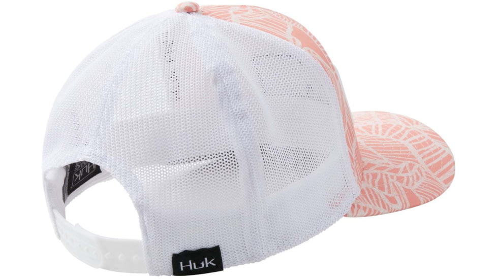 HUK Performance Fishing Linear Leaf Trucker - Womens, Desert Flower, One Size, H6300033-687-1