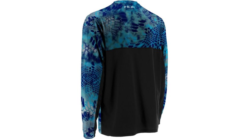 HUK Kryptek LoPro Icon Long Sleeve, Pontus, XXXL H1200045PONXXXL