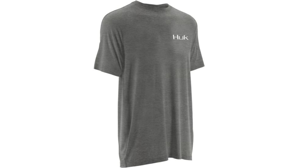 HUK KScott Rising Sail Tee, True Grey Heather, XXXL H1000036TGHXXXL