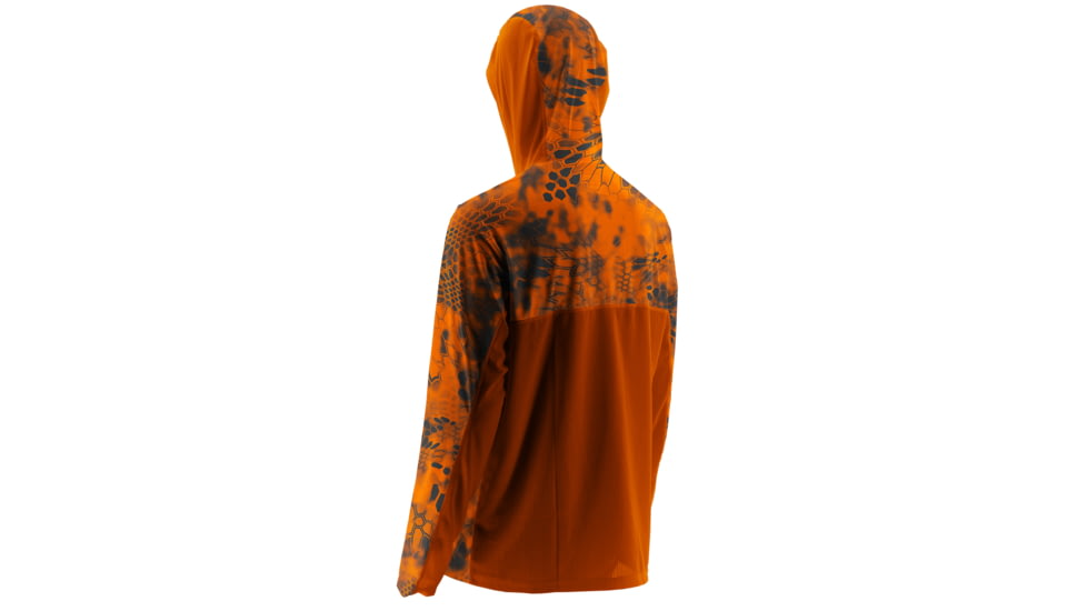 HUK Mens Kryptek Icon Hoody, Kryptek Inferno H1200059IFOXXXL