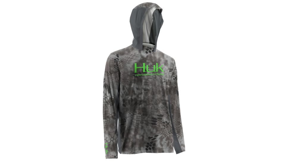 HUK Mens Kryptek Icon Hoody, Kryptek Raid H1200059RADXXXL