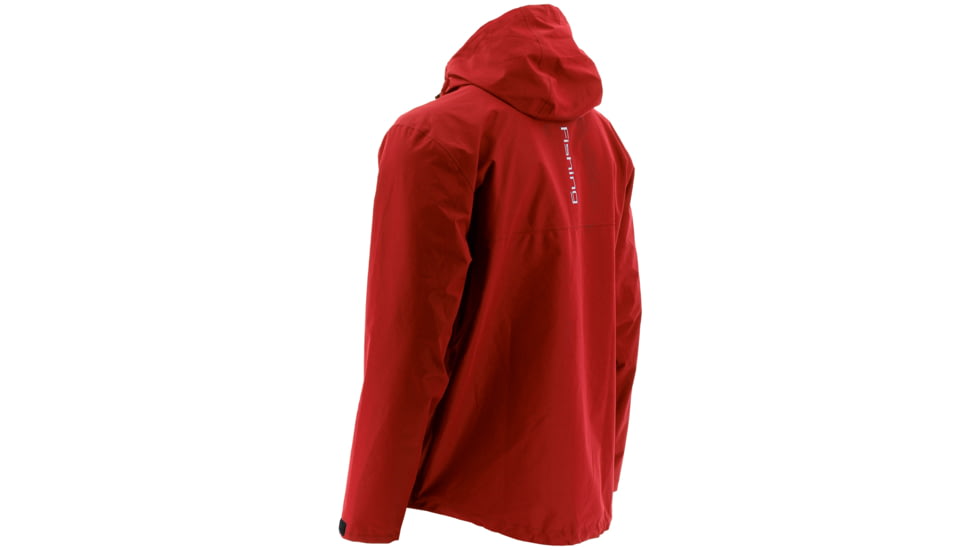 HUK Performance Fishing Packable Rain Jacket - Men's, Red, Large, H4000015-RED-L