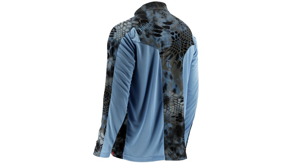 HUK Mens Trophy Kryptek 1/4 Zip, Kryptek Neptune H1200081NEPS