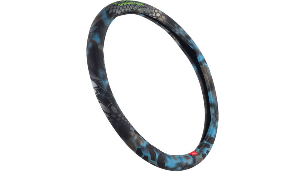 HUK Performance Fishing Neptune/green Steering Wheel Cover Silicone Grip