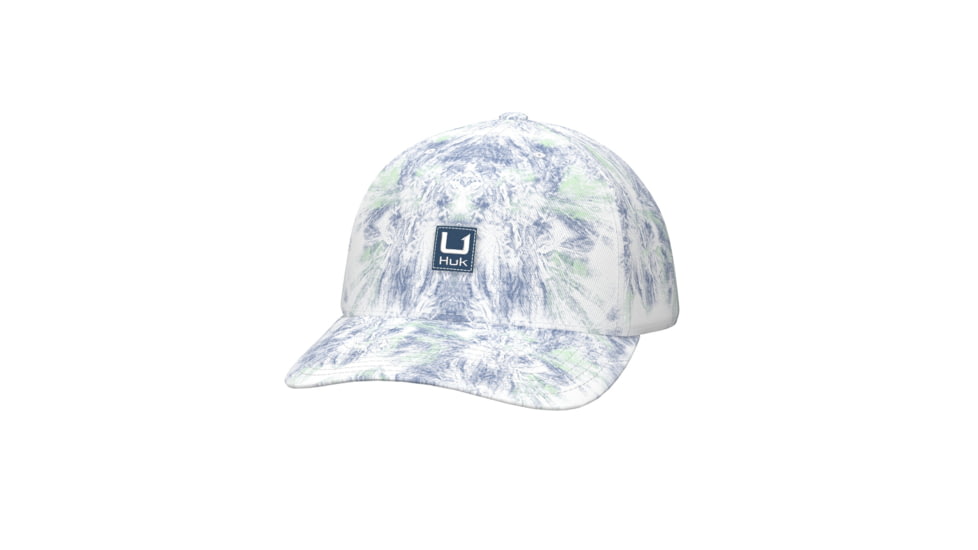 HUK Performance Fishing Aqua Dye Dad Hat - Womens, White, 1, H6300055-100-1