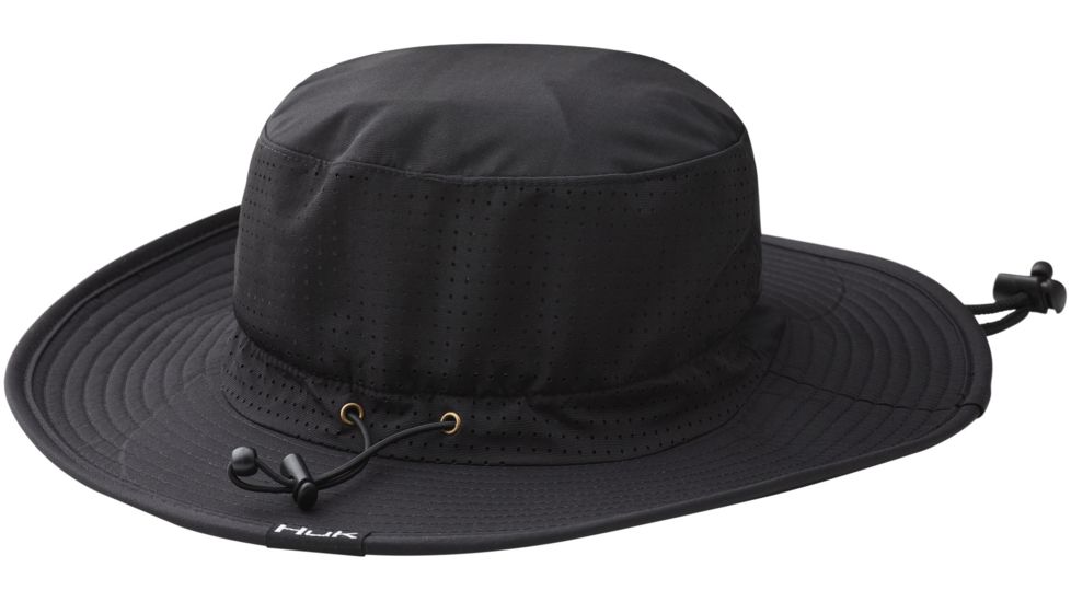 HUK Performance Fishing Boonie Hat - Mens, Black, One Size, H3000238-001-1