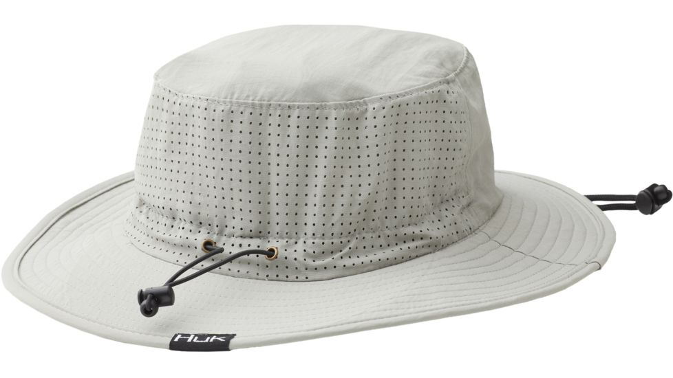 HUK Performance Fishing Boonie Hat - Mens, Grey, One Size, H3000238-020-1