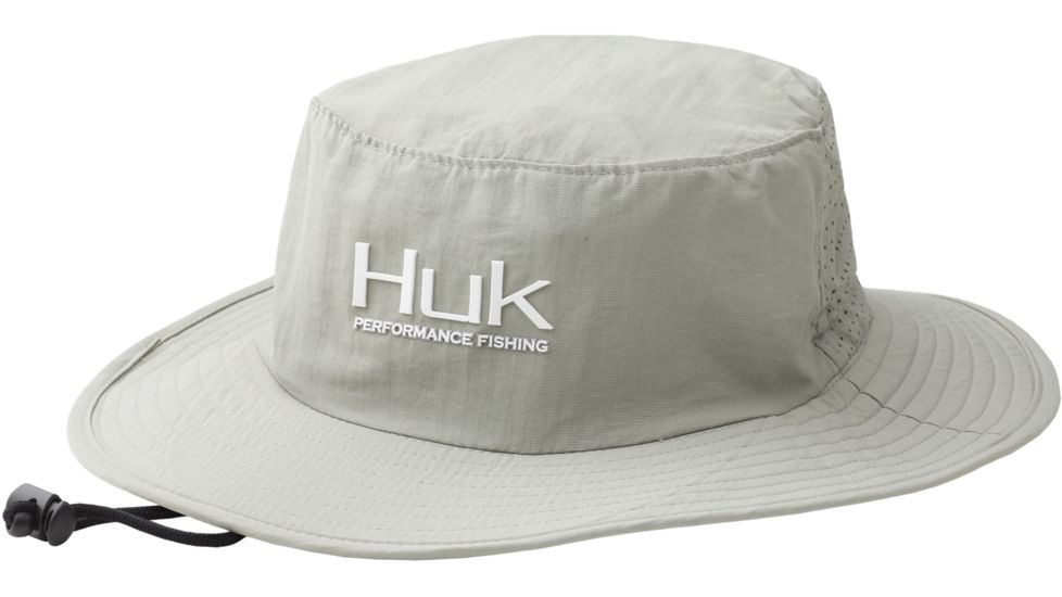 HUK Performance Fishing Boonie Hat - Mens, Grey, One Size, H3000238-020-1