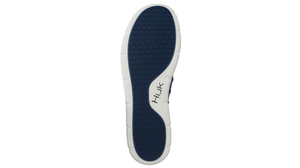 HUK Performance Fishing BREWSTER Casual, Deck Shoe - Mens, Denim Blue, 9, H8012000-415-9