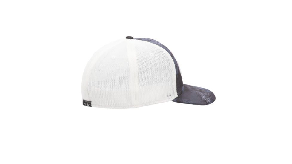 HUK Performance Fishing Camo Trucker Stretch Headwear, Cap - Men's, Glacier, Large - Extra Large, H3000186-095-LXL