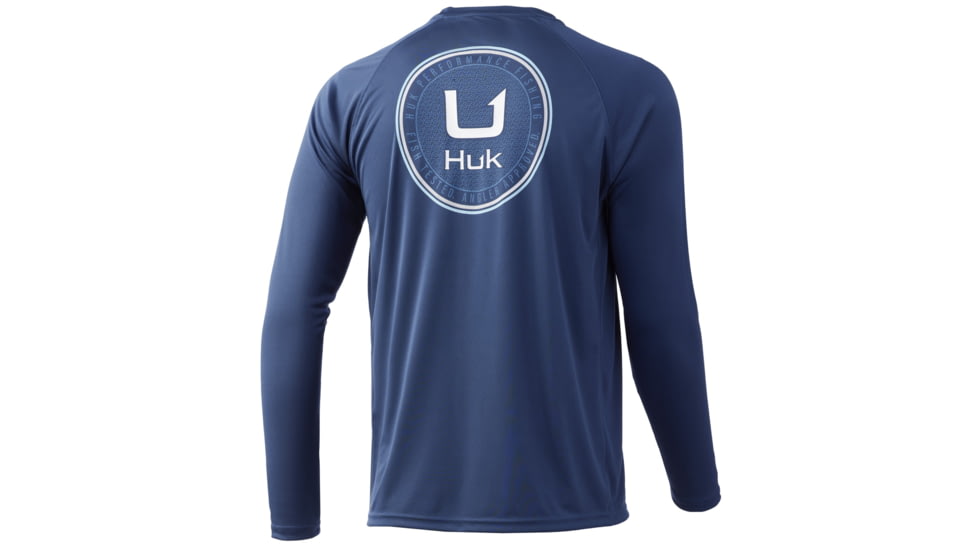 HUK Performance Fishing Circle Scatter Pursuit - Men's, Sargasso Sea, Medium, H1200470-409-M