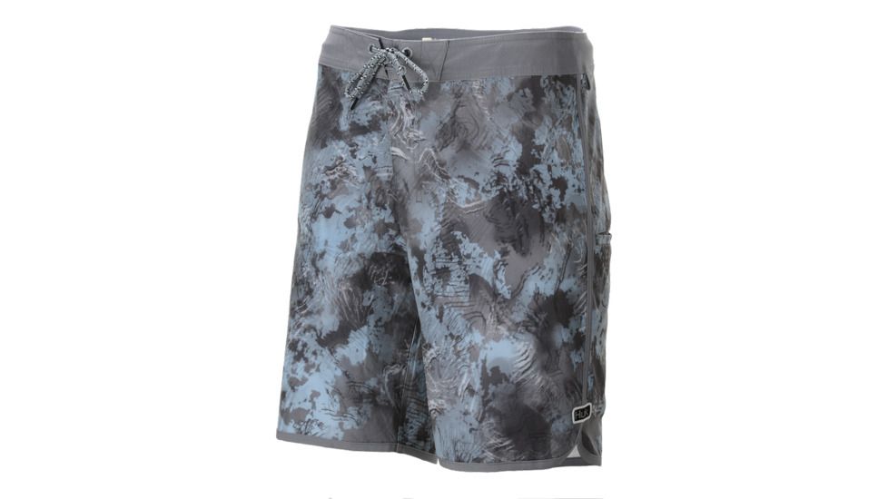 HUK Performance Fishing Classic 20in Boardshort Bottoms, Board short - Men's, Glacier, 38in, H2000062-095-38