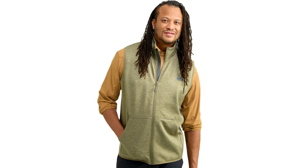 HUK Performance Fishing Cold Front Vest - Mens, Overland Hthr, Extra Large, H1300099-368-XL