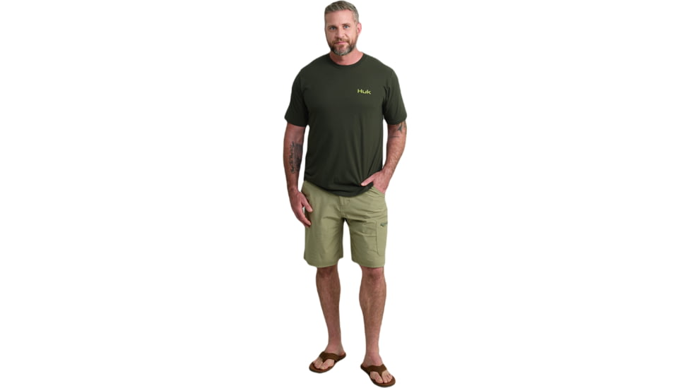 HUK Performance Fishing Fish Story Tee - Mens, Cypress Landing, Large, H1000526-377-L