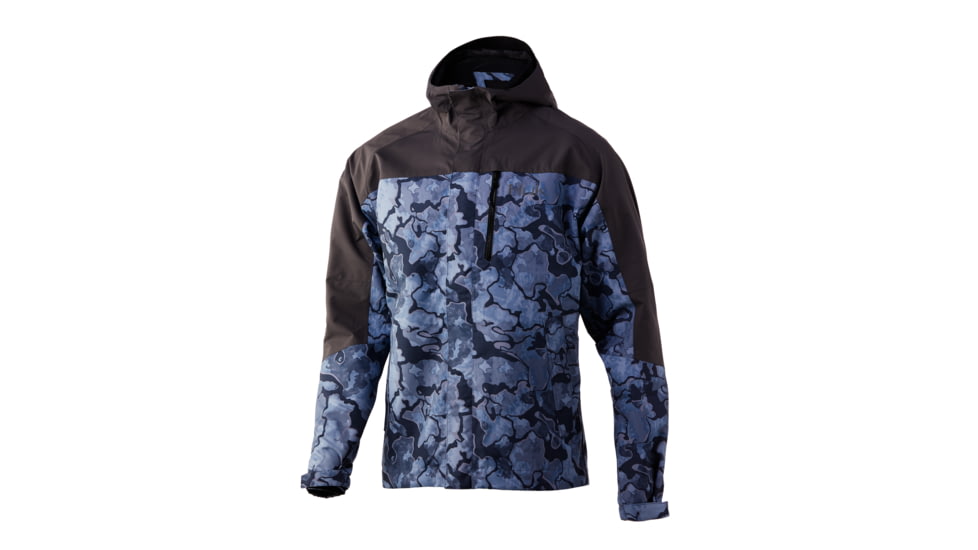 HUK Performance Fishing Grand Banks Jacket Camo - Mens, Erie, Extra Large, H4000049-037-XL