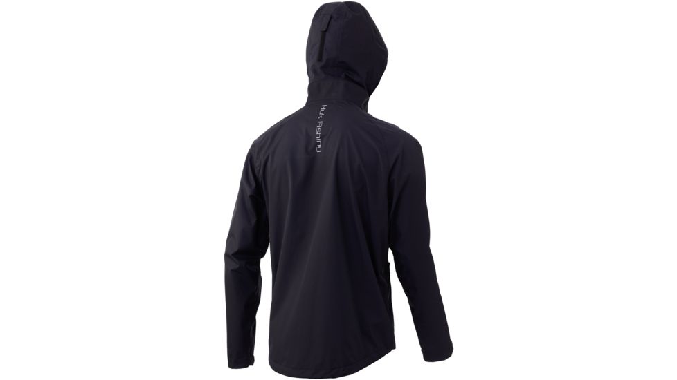 HUK Performance Fishing Gunwale Rain Jacket - Mens, Black, 3XL, H4000058-001-XXXL