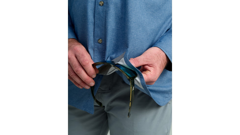 HUK Performance Fishing Hawser Heather Flannel - Mens, Quiet Hrbr Hthr, 3XL, H1500208-509-XXXL