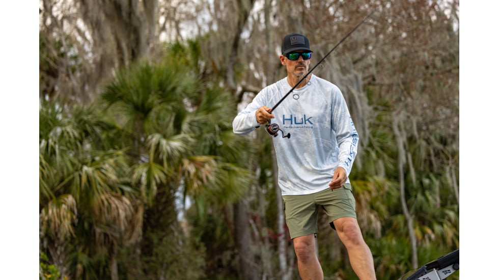 HUK Performance Fishing And Bars Trucker Hat - Mens