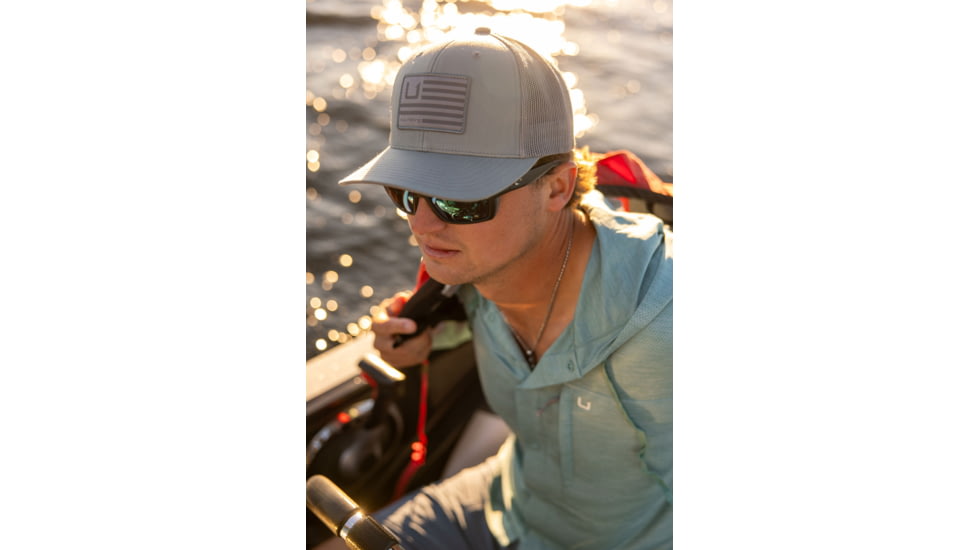HUK Performance Fishing And Bars Trucker Hat - Mens