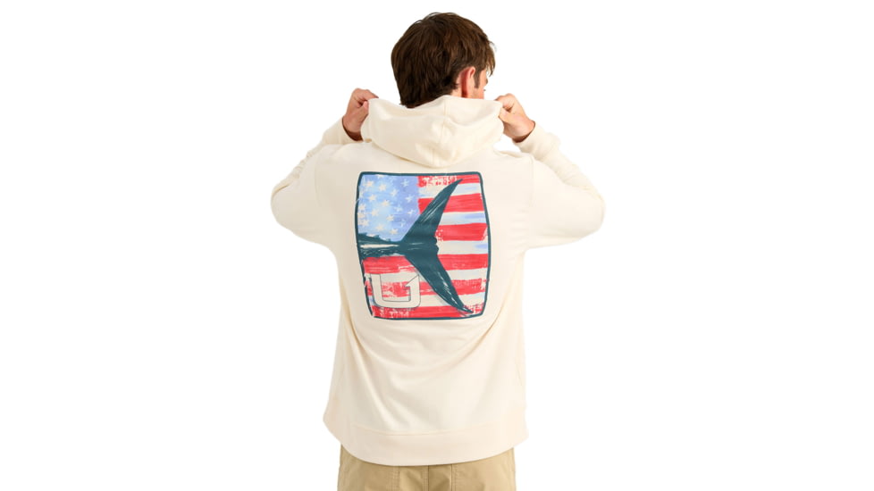 HUK Performance Fishing Edisto Kc Americana Terry Hoodie - Mens