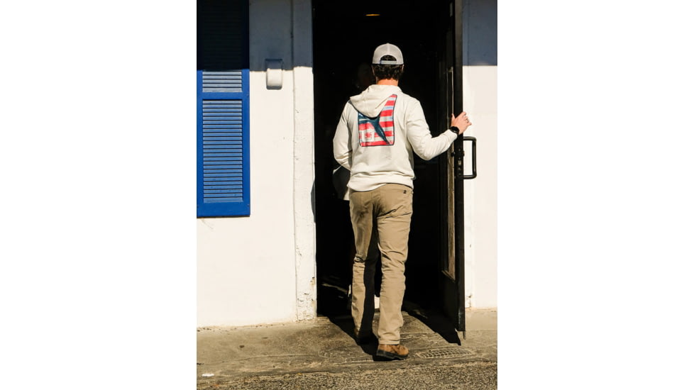HUK Performance Fishing Edisto Kc Americana Terry Hoodie - Mens
