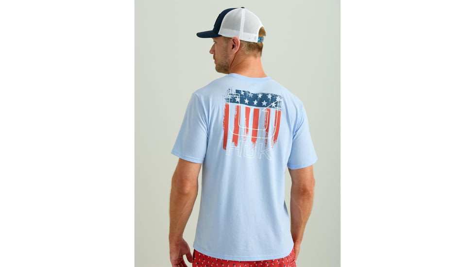 HUK Performance Fishing Huk Salute Short Sleeve T-Shirt Windsurfer 2XL 13B8F95D, ATH1000496454L