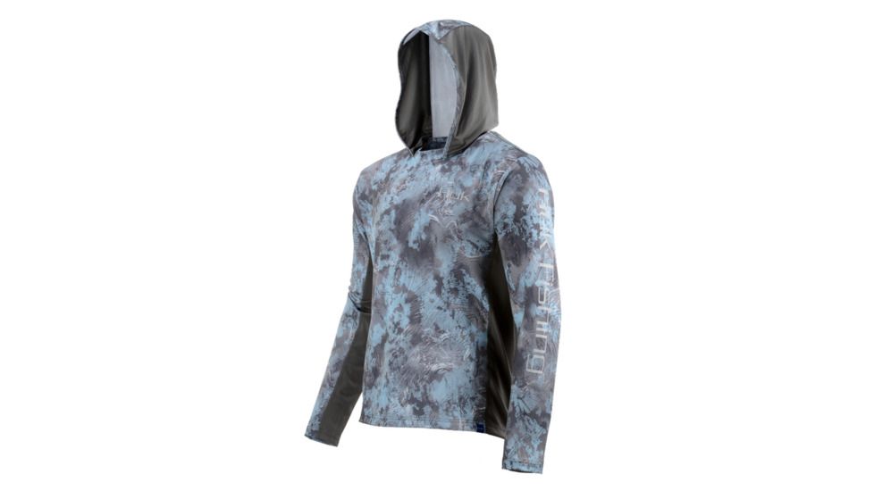 HUK Performance Fishing Icon X Camo Hoodie - Men's, Glacier, Extra Large, H1200153-095-XL